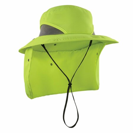CHILL-ITS BY ERGODYNE S/M Lime Ranger Hat - Neck Shade 8934